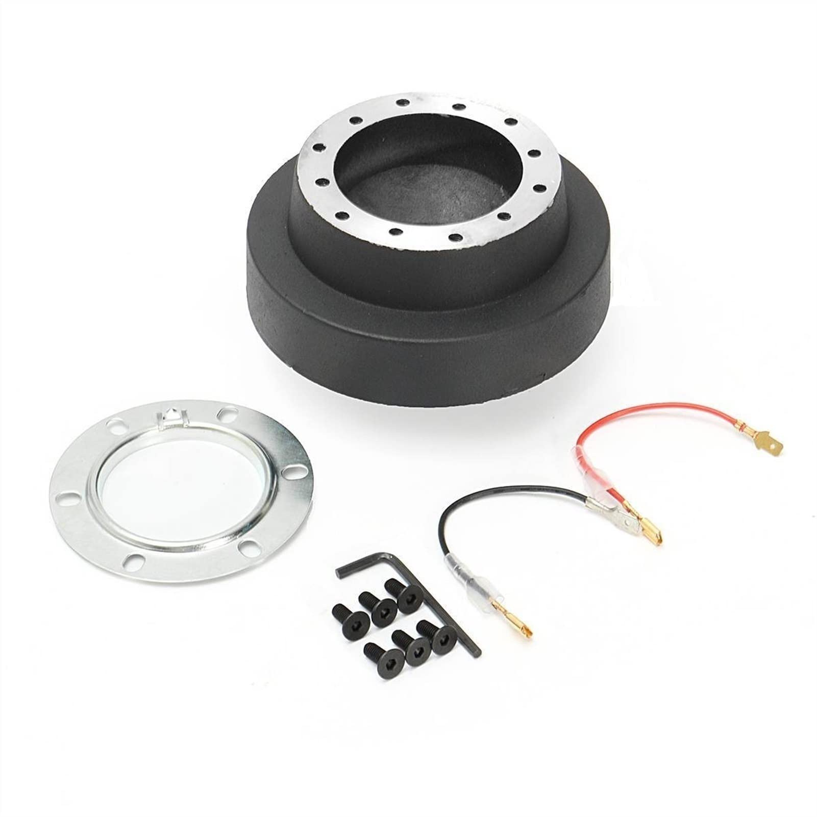 Jodriva 20mm Lenkradnabenadapter Snap Off Boss Kit Schnellspanner Set, for, E46 MOMO OMP Auto-Lenkradnabe Jodriva 20mm Lenkradnabenadapter Snap Off Boss Kit Schnellspanner Set, for, E46 MOMO OMP Auto-Lenkradnabe von Jodriva