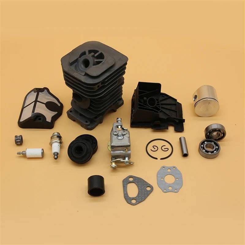 Jodriva 38 mm und 40 mm Zylinderkolben-Vergaserlager-Öldichtungssatz for Husqvarna 136 137 141 142 Benzin-Kettensägen-Ersatzteile(HUS142 40MM) von Jodriva