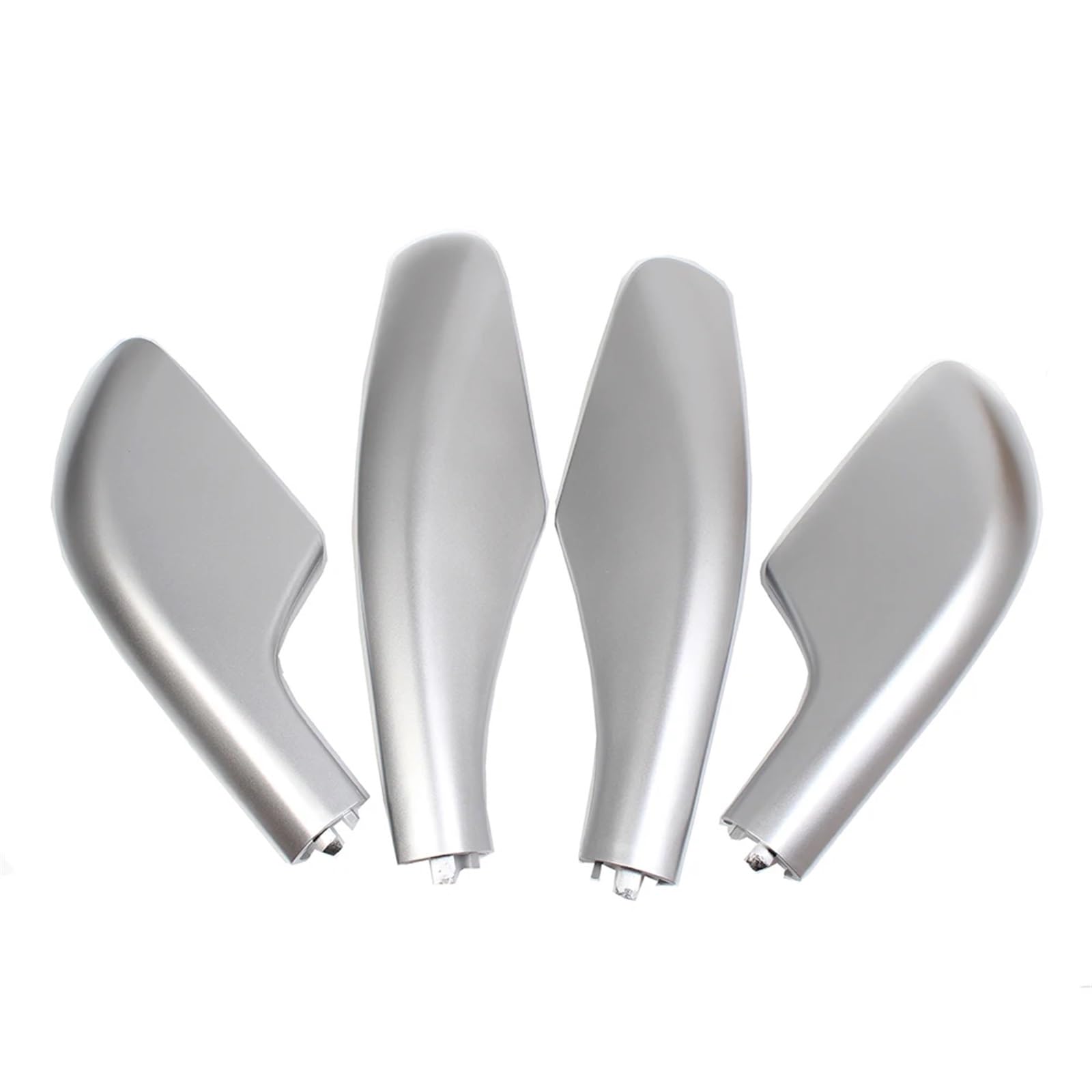 Jodriva 4 Stück Dachträger-Schienen-Endabdeckung, Schalenkappe, for Toyota, for Land Cruiser LC100 FJ100 1998 1999 2000 2001 2002 2003 2004 2005 2006 2007(Silver) von Jodriva