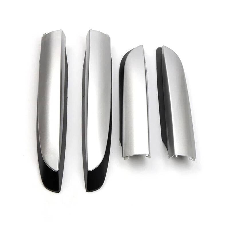 Jodriva 4 Stück Dachträger-Schienen-Endschale, for Toyota, for RAV4, for XA40 2013–2018, Gepäckhalter, Bar-Ersatz, Kunststoff-Schutz-Abdeckkappe von Jodriva