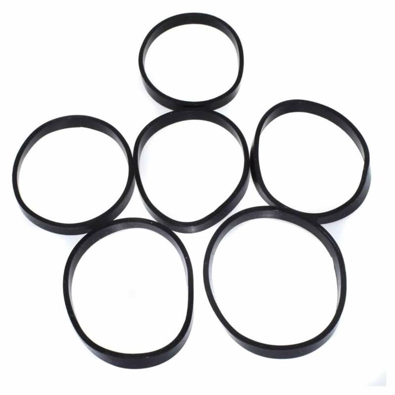 Jodriva 6-teiliger Ansaugkrümmer-Dichtungssatz, for, E60 E70 E90 E92 325i M2 M6 X5 435i 527i 550i Ersetzen Sie 11617547242 11 61 7 547 242 von Jodriva