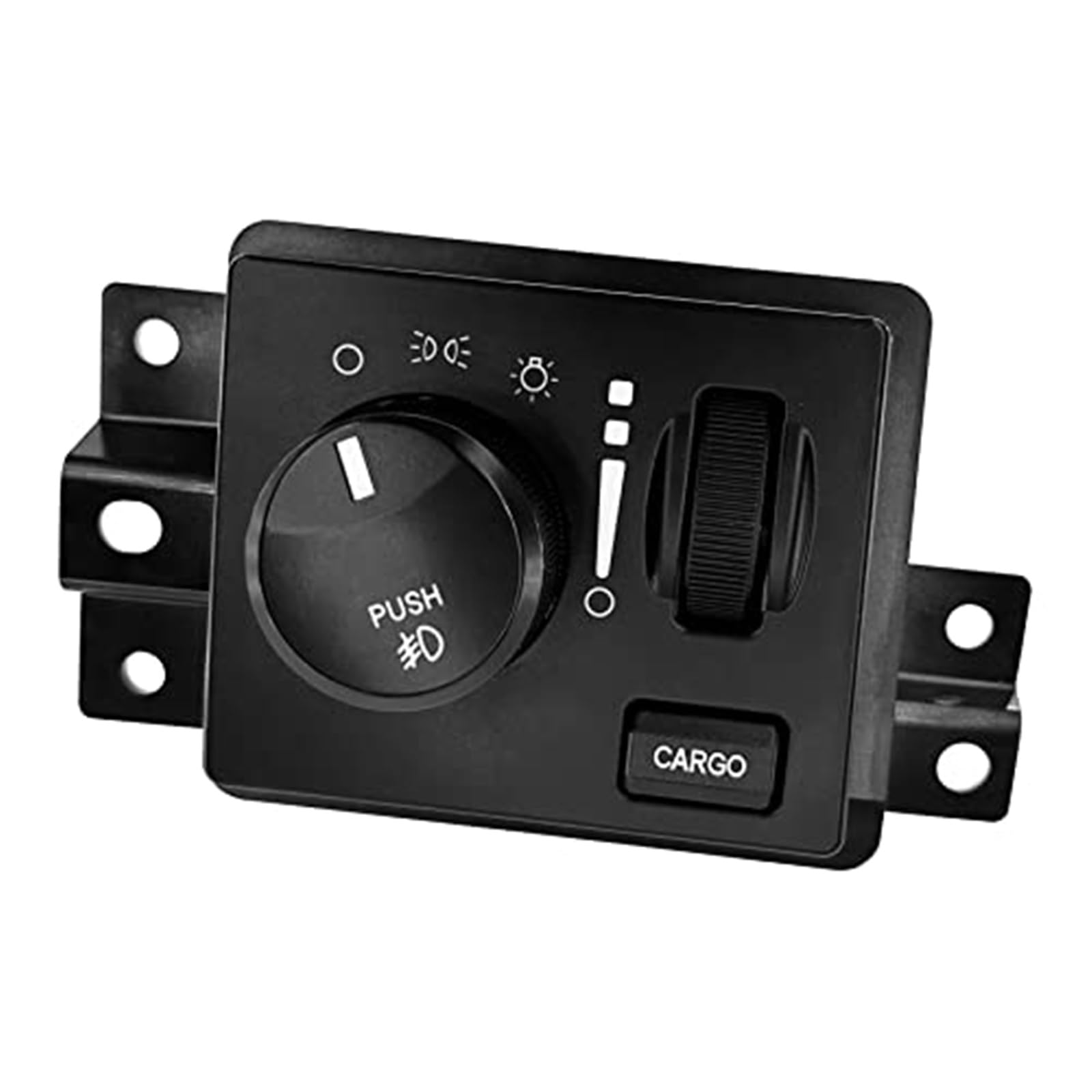 Jodriva Abblendschalter for Scheinwerfer | Ersatz for 2005–2011, for Dodge, Dakota, Durango, Ram 1500/2500/3500/4500/5500, for Mitsubishi, Raider | Ersetzt Nr. HLS1349, SW5317, 56049637AD von Jodriva