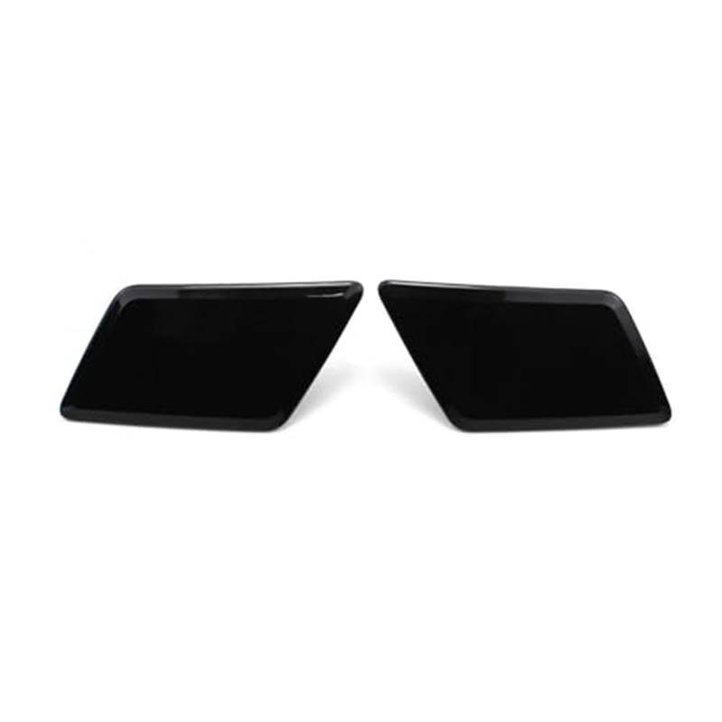Jodriva Abdeckkappe for Scheinwerfer-Waschanlage an der Frontstoßstange, for, X1 E84 2009-2012 51117303795 51117303796 Scheinwerferwaschabdeckung(Black Pair) von Jodriva