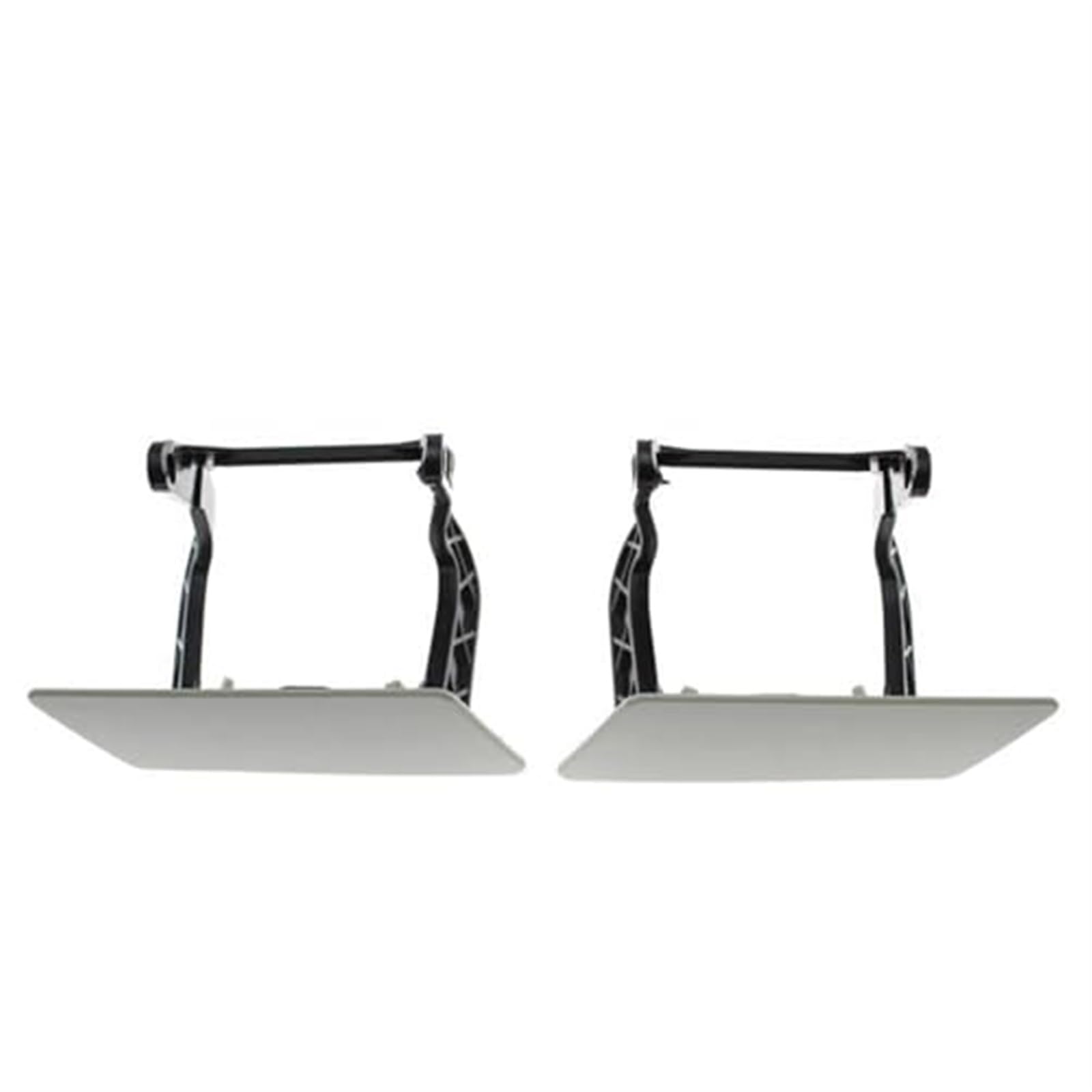 Jodriva Abdeckkappe for Scheinwerfer-Waschanlage an der Frontstoßstange, for, X164 GL350 GL450 GL550 2006-2012 1648850226 1648850126 Scheinwerferwaschabdeckung(Black Set) von Jodriva