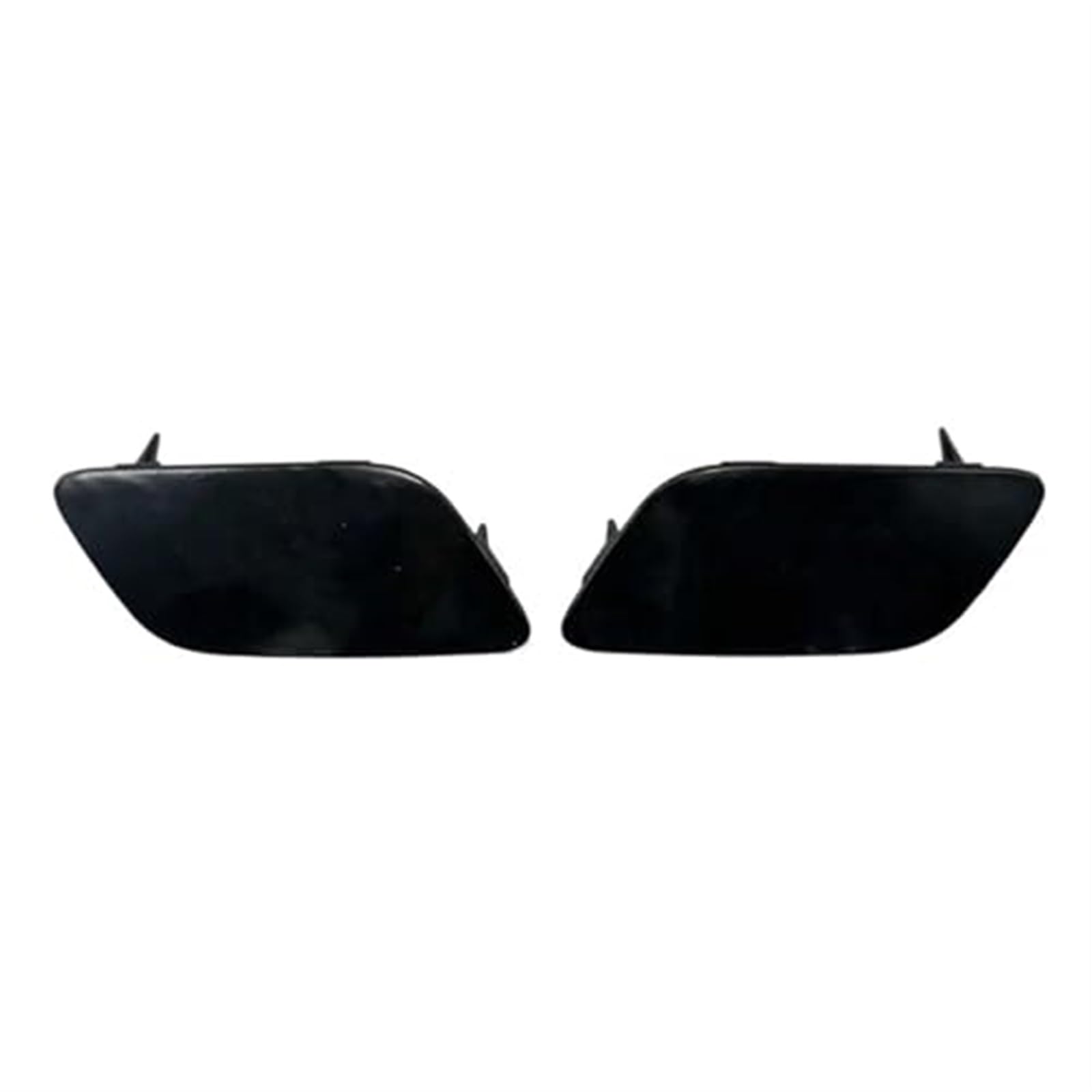 Jodriva Abdeckkappe for Scheinwerferwaschanlage vorne, for, Q3 2012-2014 Scheinwerferdüse Links rechts Abdeckkappe for Scheinwerferwaschanlage Scheinwerferwaschabdeckung(Black 1 Pair) von Jodriva