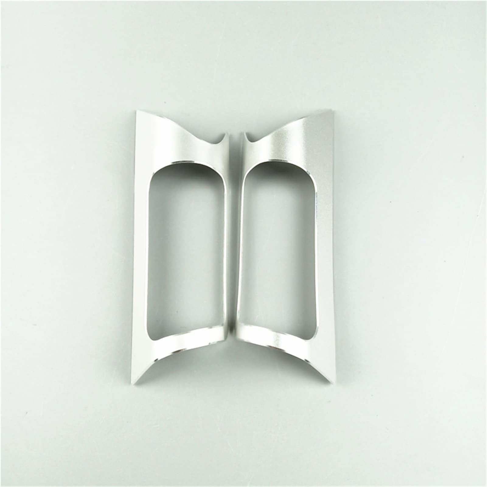 Jodriva Armaturenbrett-Klimaanlage-Auslassrahmen, Pailletten-Dekorationsabdeckung, for Porsche, for Panamera, for Cayenne, Aluminiumlegierung Auto-Lüftungsgitter-Dekoration(B) von Jodriva