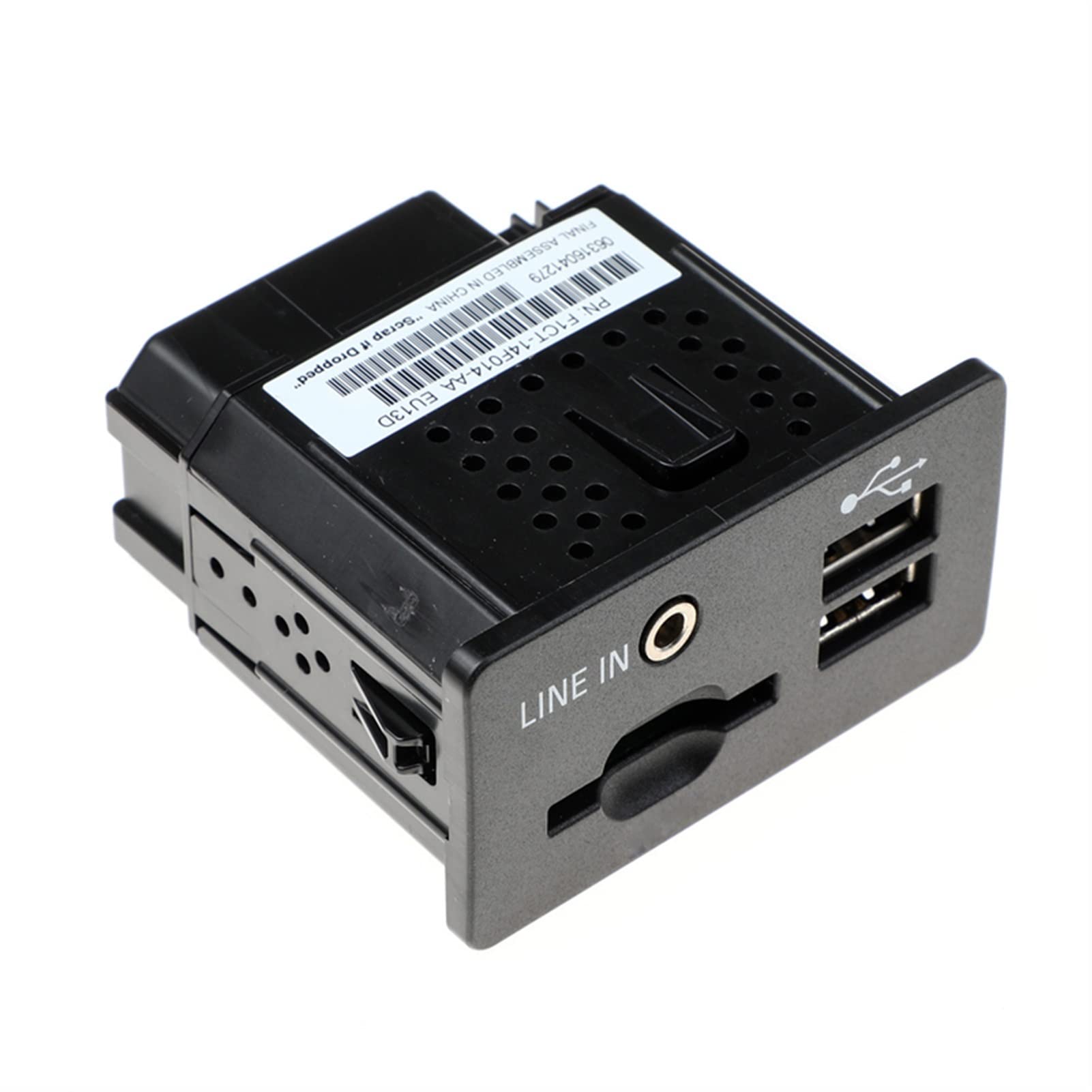 Jodriva Audio-Player USB-Buchse Schwarz Matt, for, for Ford, for C-MAX, for Transit, for KUGA F1CT-14F014-AA F1CT14F014AA Auto-USB-AUX-Port-Adapter Jodriva Audio-Player USB-Buchse Schwarz Matt, for, for Ford, for C-MAX, for Transit, for KUGA F1CT-14F014-AA F1CT14F014AA Auto-USB-AUX-Port-Adapter von Jodriva