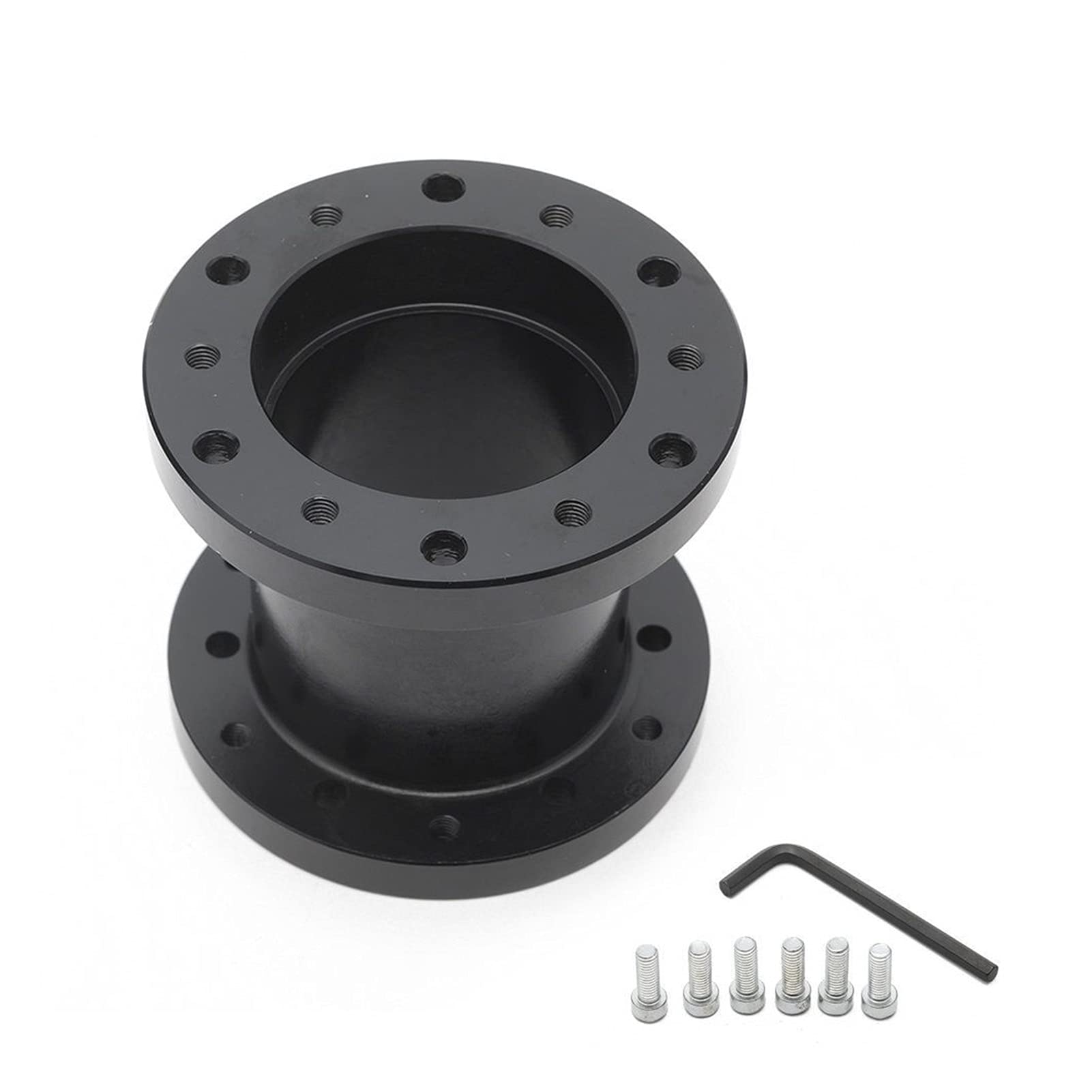 Jodriva Auto 75mm Höhe Aluminium Legierung Lenkrad Hub Adapter Spacer Boss Kit ADDG75MMBK Auto-Lenkradnabe Jodriva Auto 75mm Höhe Aluminium Legierung Lenkrad Hub Adapter Spacer Boss Kit ADDG75MMBK Auto-Lenkradnabe von Jodriva