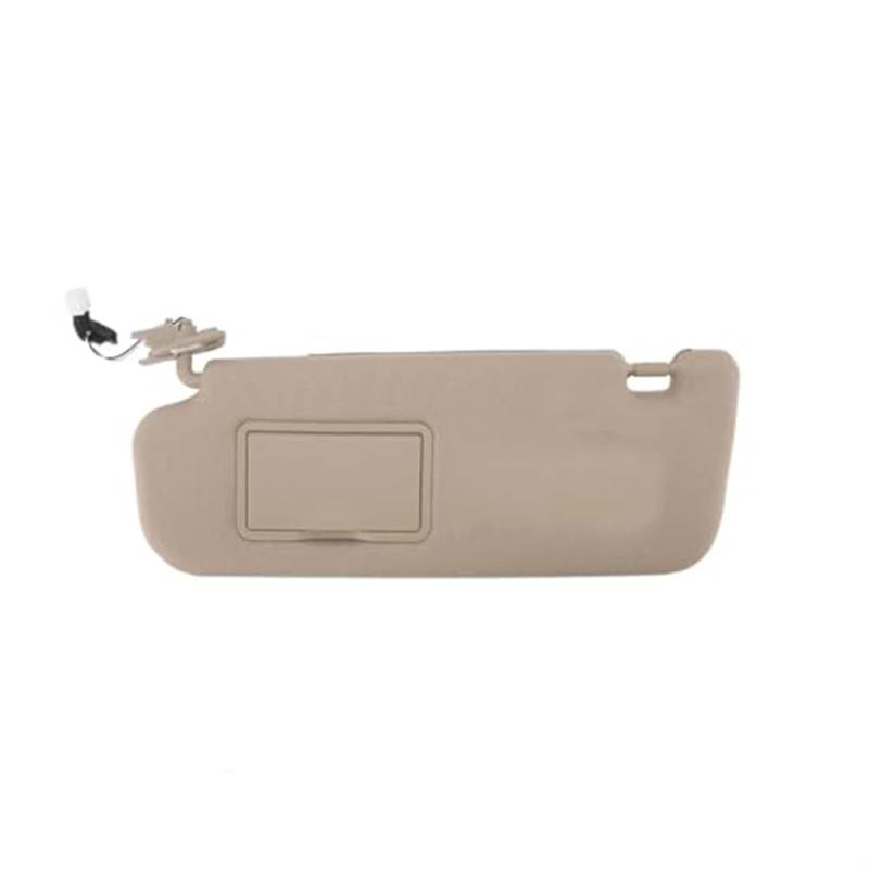 Jodriva Auto-Blendschutz in der Sonnenblende in der Sonnenblende mit Schminkspiegel 852013k010qd Ersatz, for Hyundai, for Sonata 2006-2008 Auto-Sonnenblendenbrett(Beige Left) von Jodriva