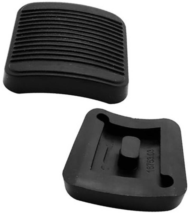 Jodriva Auto Bremse Kupplung Fußpedal Pad Gummiabdeckung 2 Stück, for Jeep Wrangler YJ TJ Cherokee XJ R-am Autopedalabdeckung von Jodriva