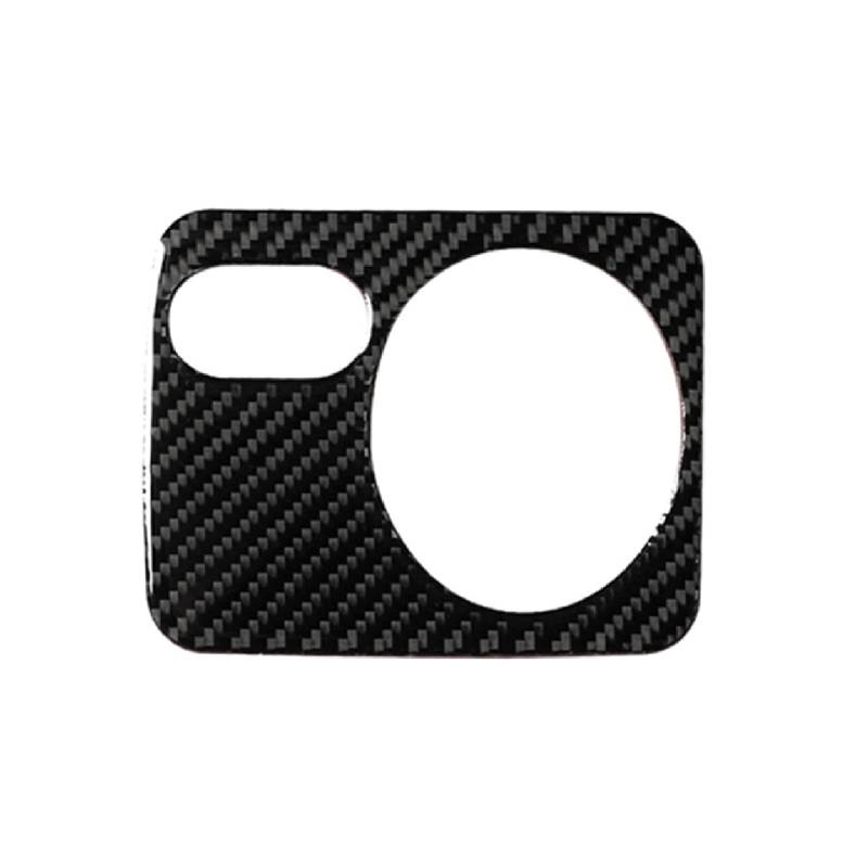 Jodriva Auto Carbon Fiber Center Control CD Panel Entlüftungsöffnung Gangschaltung Türschale Scheinwerferschalter Abdeckung Rahmen Innenverkleidung, for VW, for Golf, 6 MK6 Zierleiste für Autofensters von Jodriva