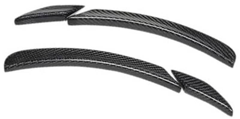 Jodriva Auto Carbon Rad Augenbrauen Augenlider Kotflügel Bögen Flares Zierabdeckung, for Mercedes-Benz, W204 C-Klasse C63 AMG 2008-2009 Kotflügelverbreiterung von Jodriva