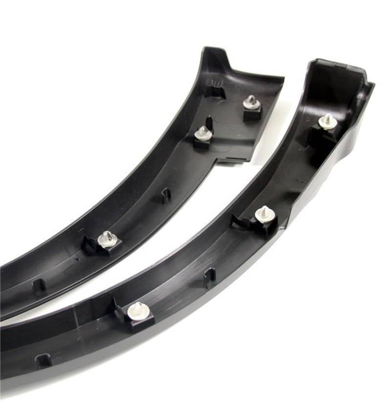 Jodriva Auto-Fackel, Schwarze Kotflügel-Rad-Augenbrauen-Verzierung, for Nissan, Qashqai J11 Rouge Sport 2014–2018 2019 2020 2021 Kotflügelverbreiterung(Rear Right) von Jodriva