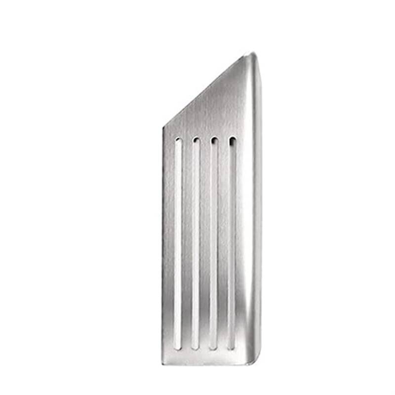 Jodriva Auto-Fußpedalauflagen, for Tesla, for Modell, 3 Y 2021 2022 Zubehör Aluminiumlegierung Gaspedal Bremspedal Auto-Fußpedalabdeckung Auto-Fußpedalschutz(Black Rest-Model 3) von Jodriva