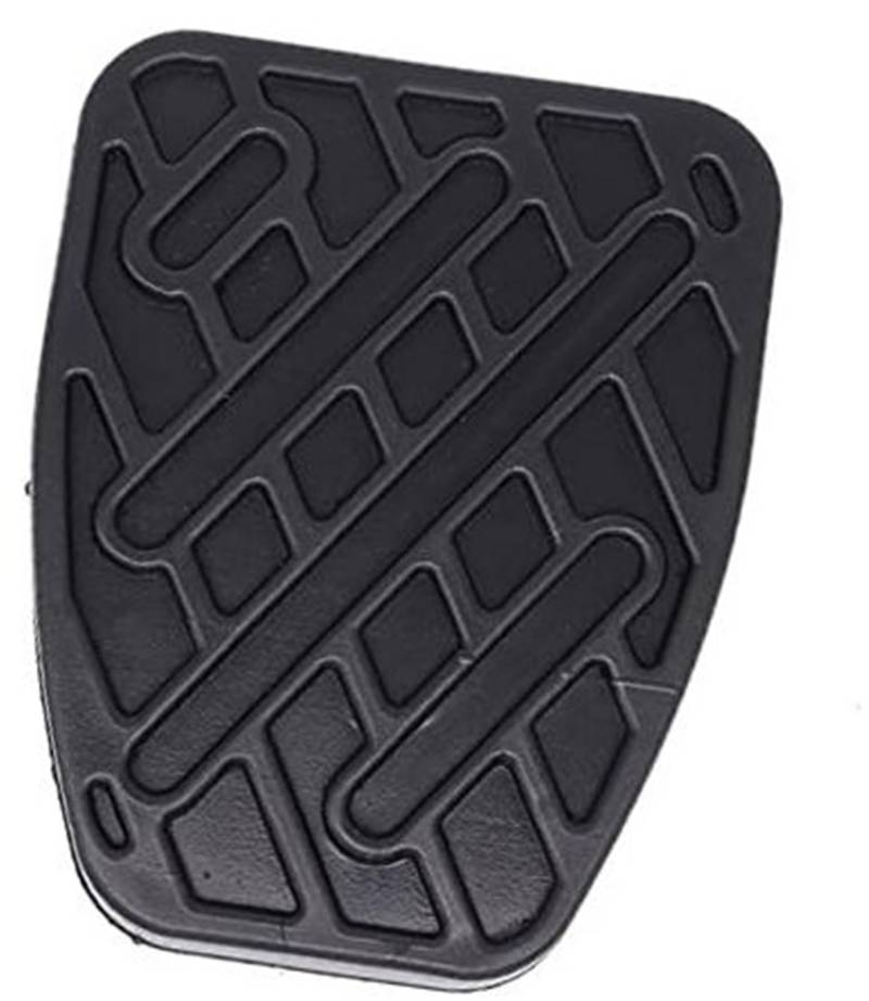 Jodriva Auto-Gummi-Bremskupplungs-Fußpedal-Pad-Abdeckungen, for Nissan, for Qashqai, J10 Dualis 2007–2013 Autopedalabdeckung(Black 1Pc) von Jodriva