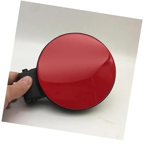 Jodriva Auto Heizöltank Abdeckkappe Einfüllklappe Tankdeckel Schalter Öldeckel Heizgasdeckel Abdeckklappe, for VW, for Polo, 2002-2010 Schrägheck Tankdeckel für Autos(Red) von Jodriva
