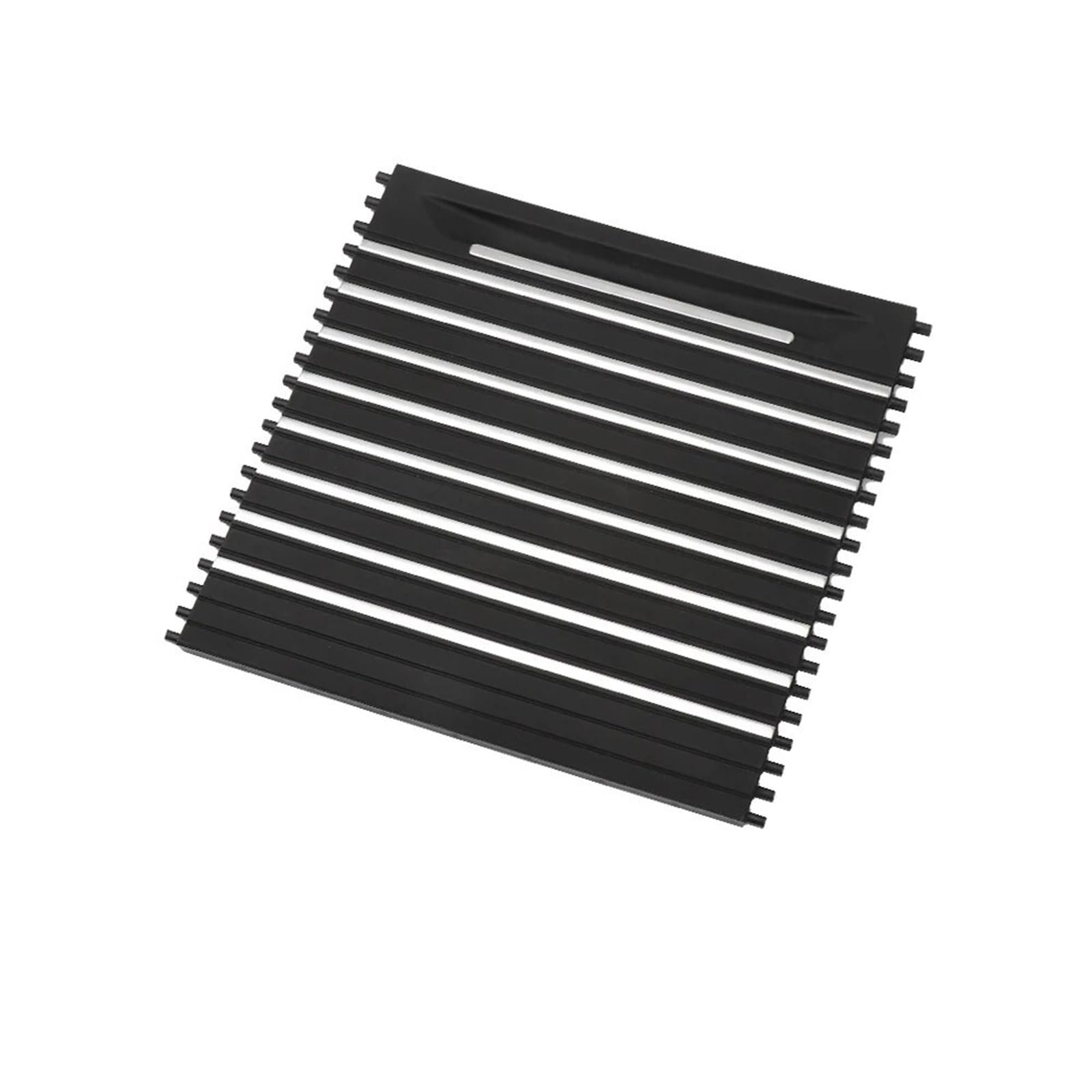 Jodriva Auto Innen Mittelkonsole Rollo Abdeckung Getränkehalter Schieberollo Zubehör, for, X5 X6 F15 F16 2013-2019 Getränkehalter-Abdeckung für die Armlehne des Autos(Model C) von Jodriva