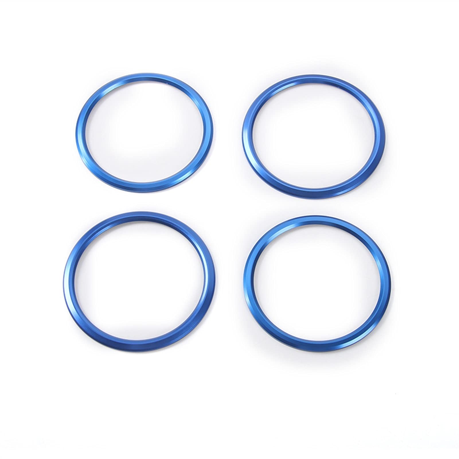 Jodriva Auto-Innenraum-Klimaanlagen-Entlüftungsauslass-Dekorationsabdeckungsring, for Chevrolet, for Camaro, 2017 Up Autozubehör-Styling Auto-Lüftungsgitter-Dekoration(Blue) von Jodriva