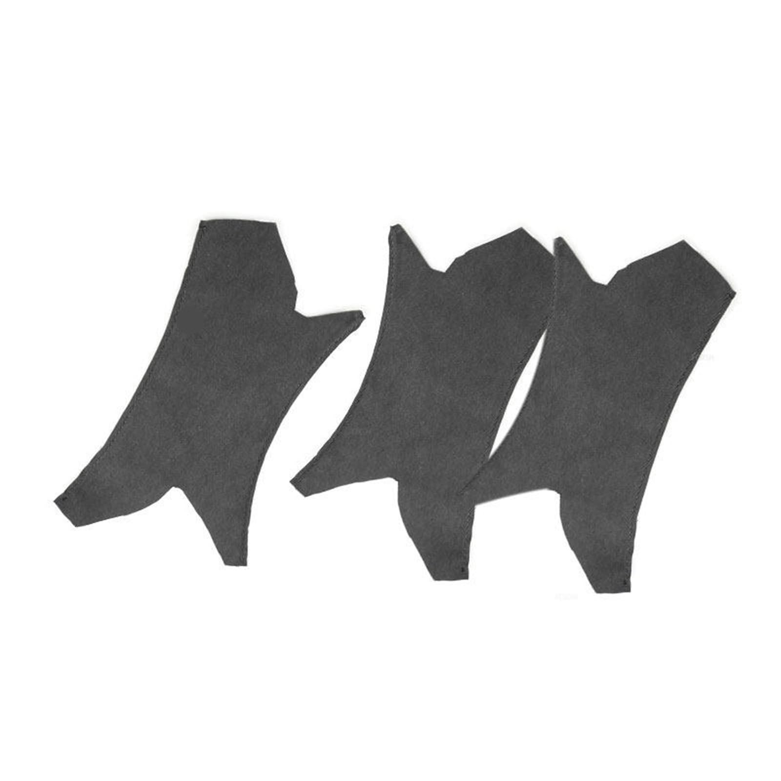 Jodriva Auto-Innentürgriffabdeckung, Handnähen, Wildleder-Türverkleidungsgriff-Zugverkleidung, for, for 3er-Serie E90 E91 325 330 318 Türinnenverkleidung(Black line 2RHD 1LHD) von Jodriva