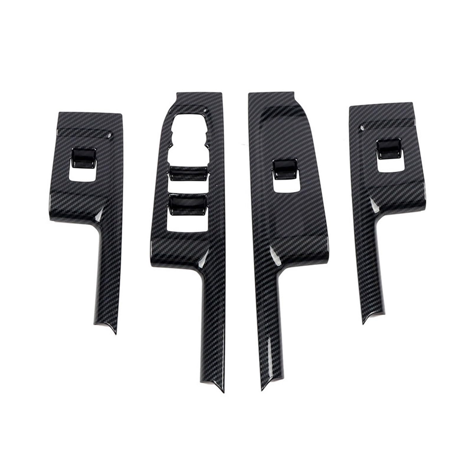 Jodriva Auto Kohlefaser Fenster Glas Lift Knopf Verkleidung Schalter Abdeckung Tür Armlehne Panel Aufkleber, for Chevrolet Silverado 2019-2022 Zierleiste für Autofensterschalter Jodriva Auto Kohlefaser Fenster Glas Lift Knopf Verkleidung Schalter Abdeckung Tür Armlehne Panel Aufkleber, for Chevrolet Silverado 2019-2022 Zierleiste für Autofensterschalter von Jodriva