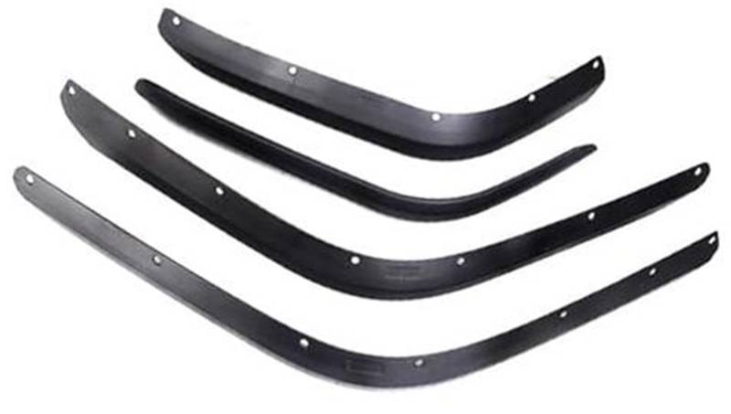Jodriva Auto-Kotflügelverbreiterung, verbreiterte Zierleiste, Schmutzfänger, Rad-Augenbraue, breitere Verlängerungsleiste, for Jeep, Wrangler JL 2018–2023 Kotflügelverbreiterung(Higher Fender) von Jodriva