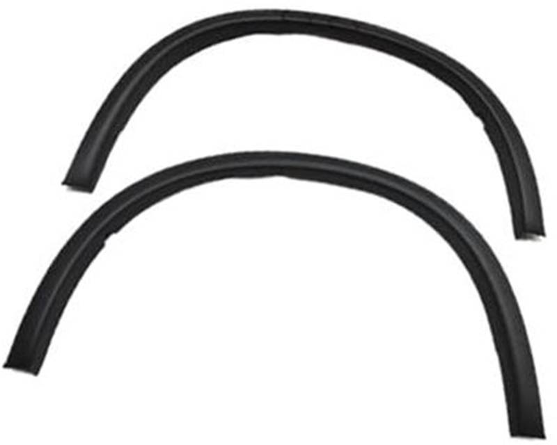 Jodriva Auto Kotflügelverbreiterungen Reflektor Rad Augenbraue Kotflügel, for Mitsubishi, ASX RVR GA9W 5220AR01 5220AR02 5228A579 5228A580 Kotflügelverbreiterung(2 Pieces Front) von Jodriva