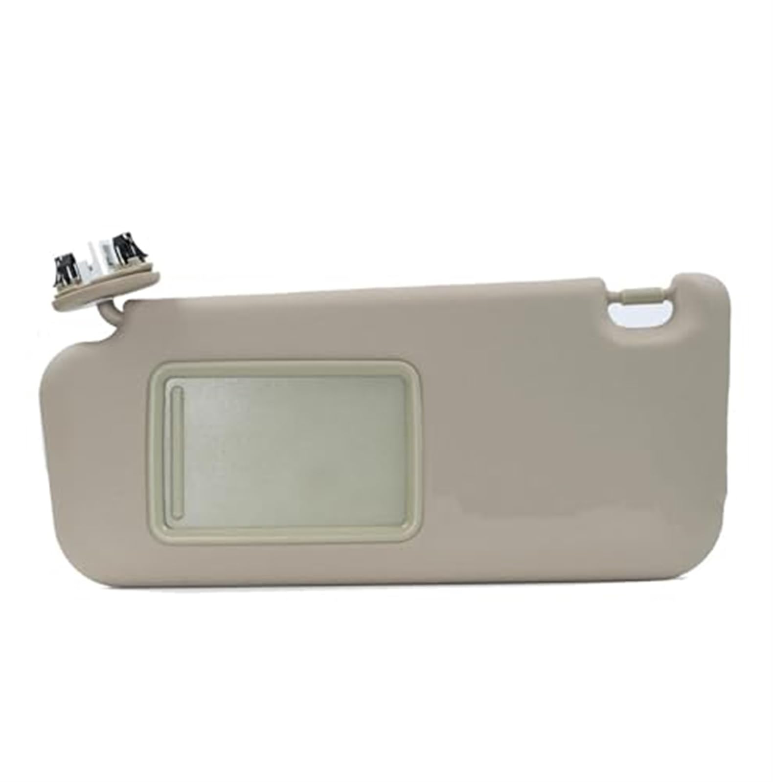 Jodriva Auto Links rechts Sonnenblende Block Schatten Licht, for Toyota, for RAV4, 2006-2012 Autoteile Beige Grau Fahrer Auto-Sonnenblendenbrett(Black Beige Left) von Jodriva
