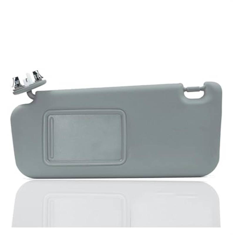 Jodriva Auto Links rechts Sonnenblende Block Schatten Licht, for Toyota, for RAV4, 2006-2012 Autoteile Beige Grau Fahrer Auto-Sonnenblendenbrett(Black Gray Left) von Jodriva