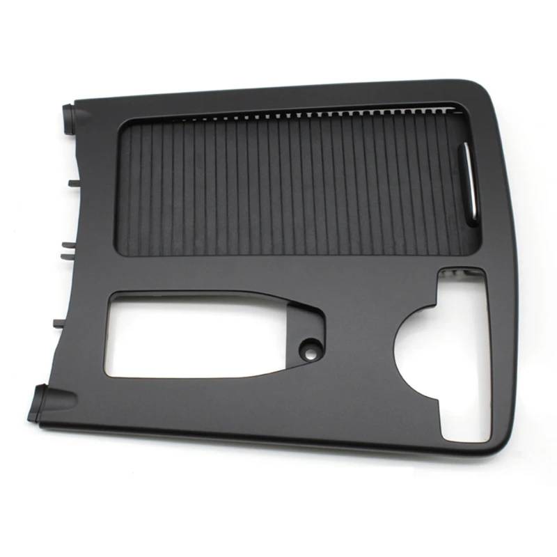 Jodriva Auto-RHD-Mittelkonsolen-Getränkehalter-Panel-Zierabdeckung + Rollo-Abdeckung, for, for, W204 C-KLASSE 20468002079116 Getränkehalter-Abdeckung für die Armlehne des Autos von Jodriva
