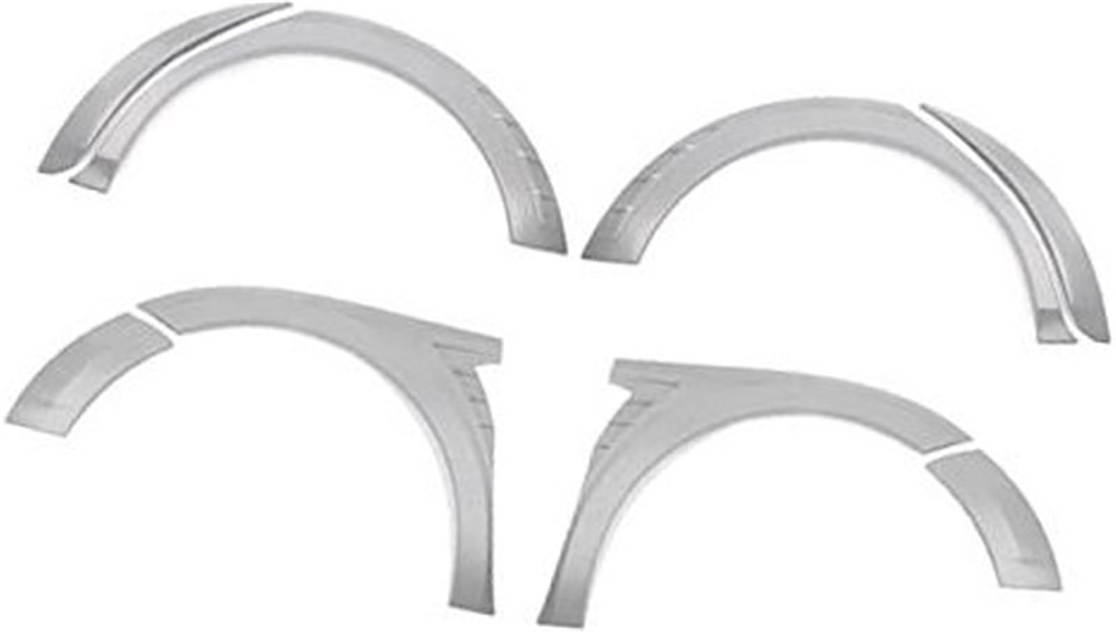 Jodriva Auto-Rad-Kotflügelverbreiterungen, breiter Körperbogen, Augenbrauenabdeckung, Kotflügel-Set, for Toyota, Camry SE XSE 2018–2022 Sport Kotflügelverbreiterung(Unpainted) von Jodriva