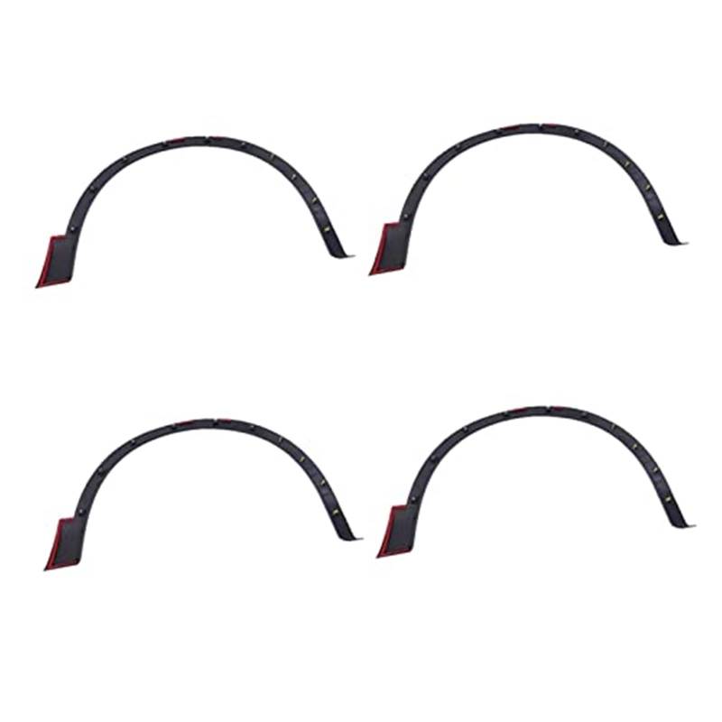 Jodriva Auto Seite Radlauf Kotflügel Auto Flares Schwarz Kotflügel Räder Augenbrauen Trim, for, X5 E70 2007 2008 2009 2010 2011 2012 2013 Kotflügelverbreiterung(Front Left) von Jodriva