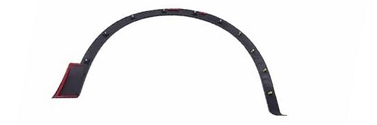 Jodriva Auto Seite Radlauf Kotflügel Auto Flares Schwarz Kotflügel Räder Augenbrauen Trim, for, X5 E70 2007 2008 2009 2010 2011 2012 2013 Kotflügelverbreiterung(Front Right) von Jodriva