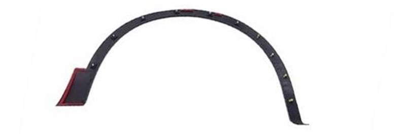 Jodriva Auto Seite Radlauf Kotflügel Auto Flares Schwarz Kotflügel Räder Augenbrauen Trim, for, X5 E70 2007 2008 2009 2010 2011 2012 2013 Kotflügelverbreiterung(Front Right) von Jodriva