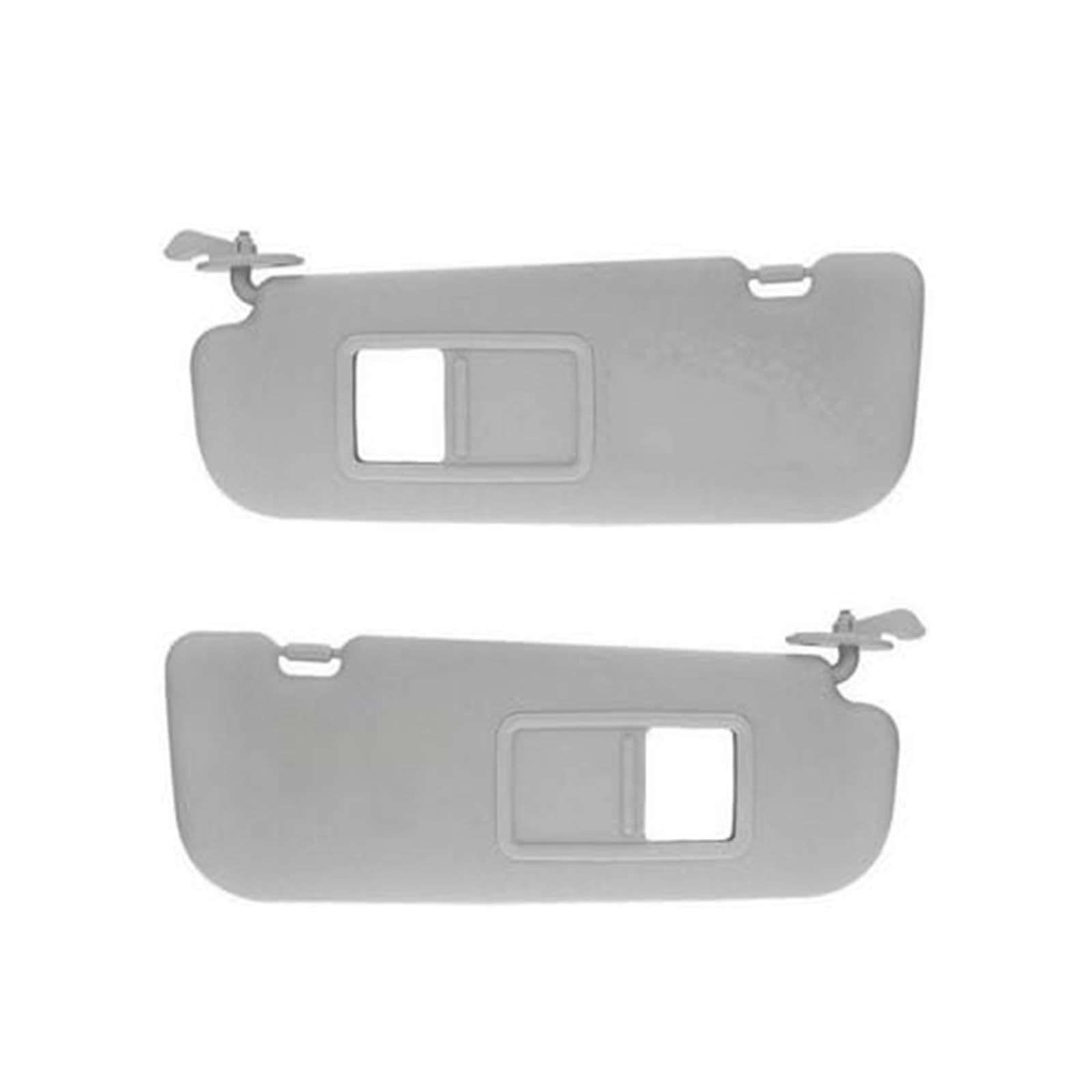 Jodriva Auto-Sonnenblende auf der Beifahrerseite mit Spiegel, Auto-Innen-Sonnenschutz, grau, 852103X000TX, Ersatz, for Hyundai, for Elantra, 2011–2015 Auto-Sonnenblendenbrett(Grey Left and Right) von Jodriva