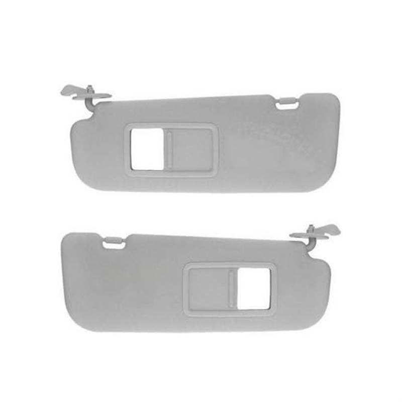 Jodriva Auto-Sonnenblende auf der Beifahrerseite mit Spiegel, Auto-Innen-Sonnenschutz, grau, 852103X000TX, Ersatz, for Hyundai, for Elantra, 2011–2015 Auto-Sonnenblendenbrett(Grey Left and Right) von Jodriva