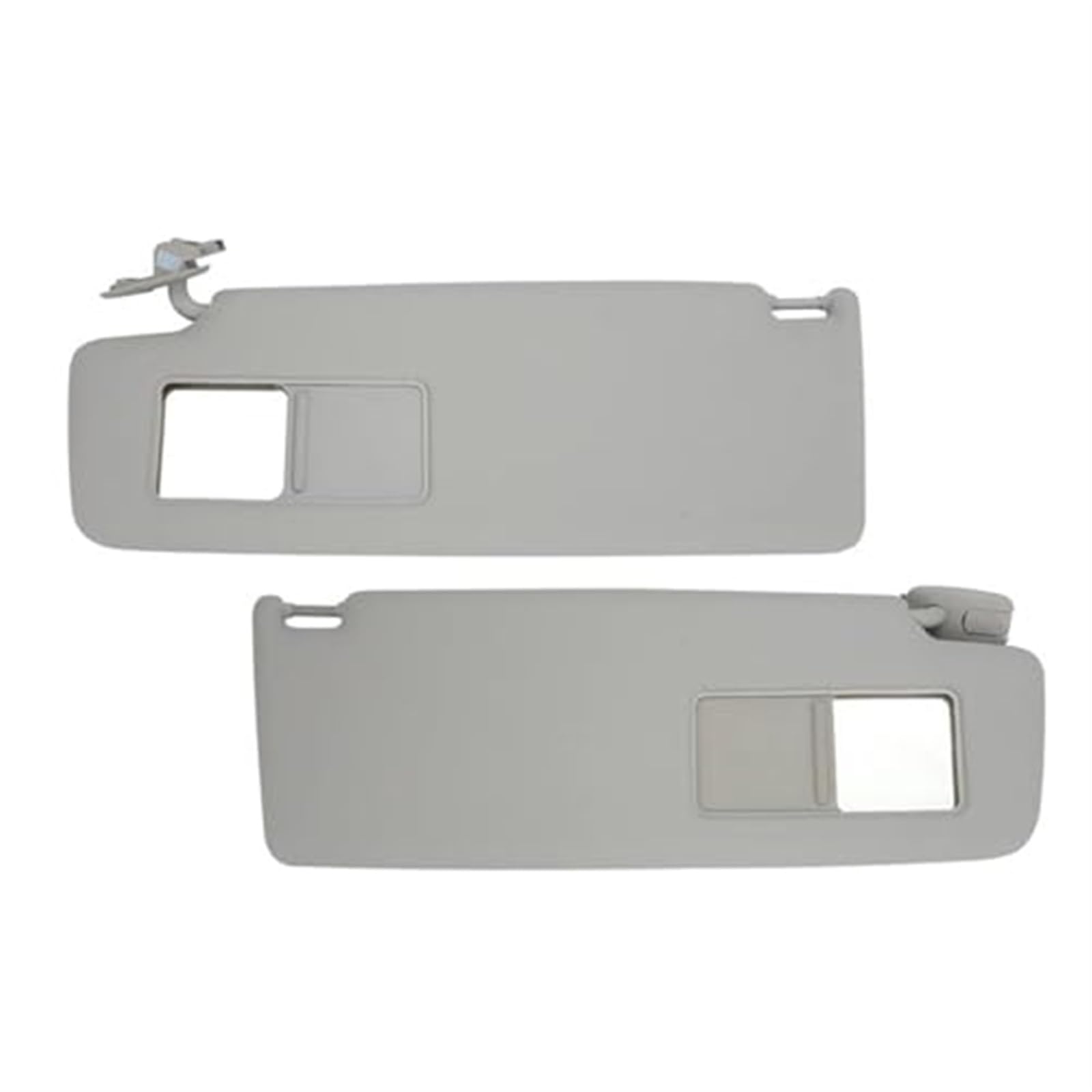 Jodriva Auto-Sonnenblende mit Spiegellicht-Sonnenschutz-Baugruppe, for VW, for Tiguan, 2009–2016, Linke rechte Beifahrer-Fahrerseite, Sonnenblende Auto-Sonnenblendenbrett(Grey 1Set) von Jodriva