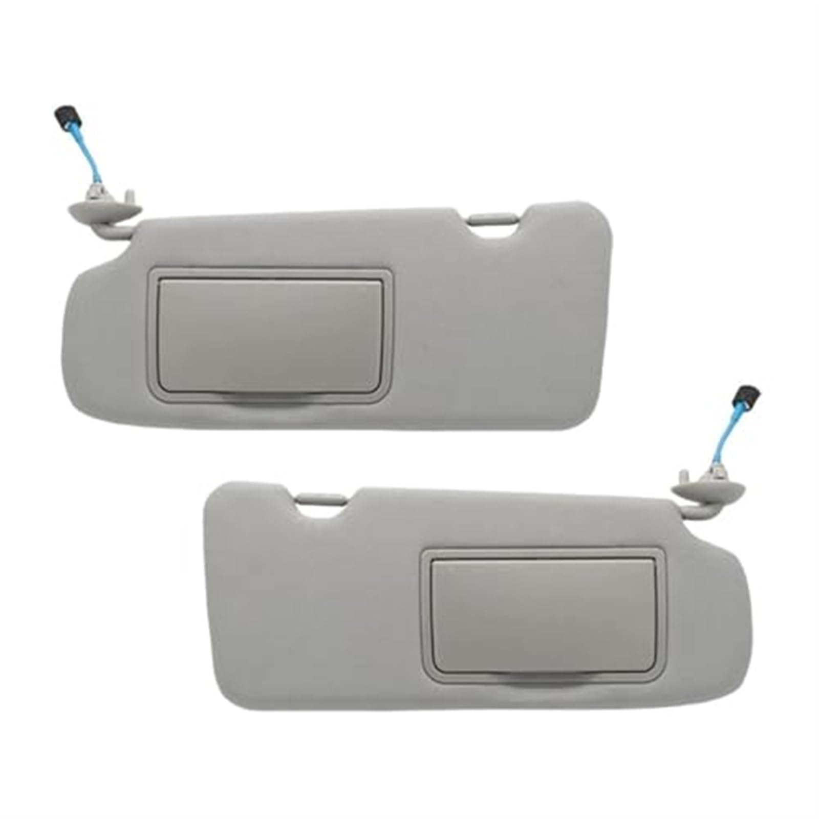 Jodriva Auto-Sonnenschutz mit doppelter Beleuchtung, Make-up-Spiegel, Sonnenblende, Visier 83280-TLA-A62 83280-TLY-H11ZB, for CRV 2017–2022 Auto-Sonnenblendenbrett(Grey Left Right Side) von Jodriva