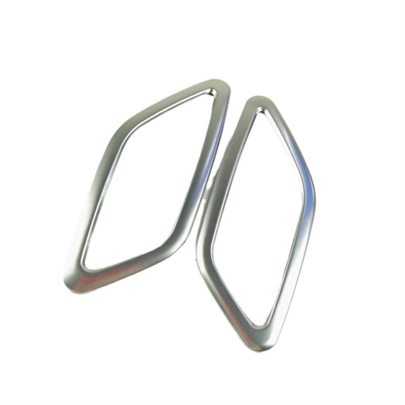 Jodriva Auto-Styling-Armaturenbrett, Klimaanlage, Lüftungsrahmen, Dekoration, Aufkleber, Verkleidung, for Mercedes-Benz CLA C117 GLA X156 A-Klasse 2013–2017 Auto-Lüftungsgitter-Dekoration(Silver) von Jodriva