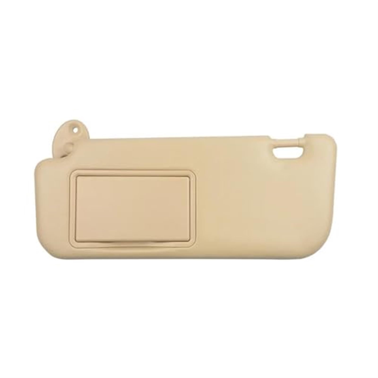 Jodriva Auto Vorne Links Rechts Sonnenblende Panel Sonnenblende Mit Make-Up Spiegel Ersatz, for Toyota, for Corolla, for E160, for E170 2014-2017 Auto-Sonnenblendenbrett(Beige Left) von Jodriva