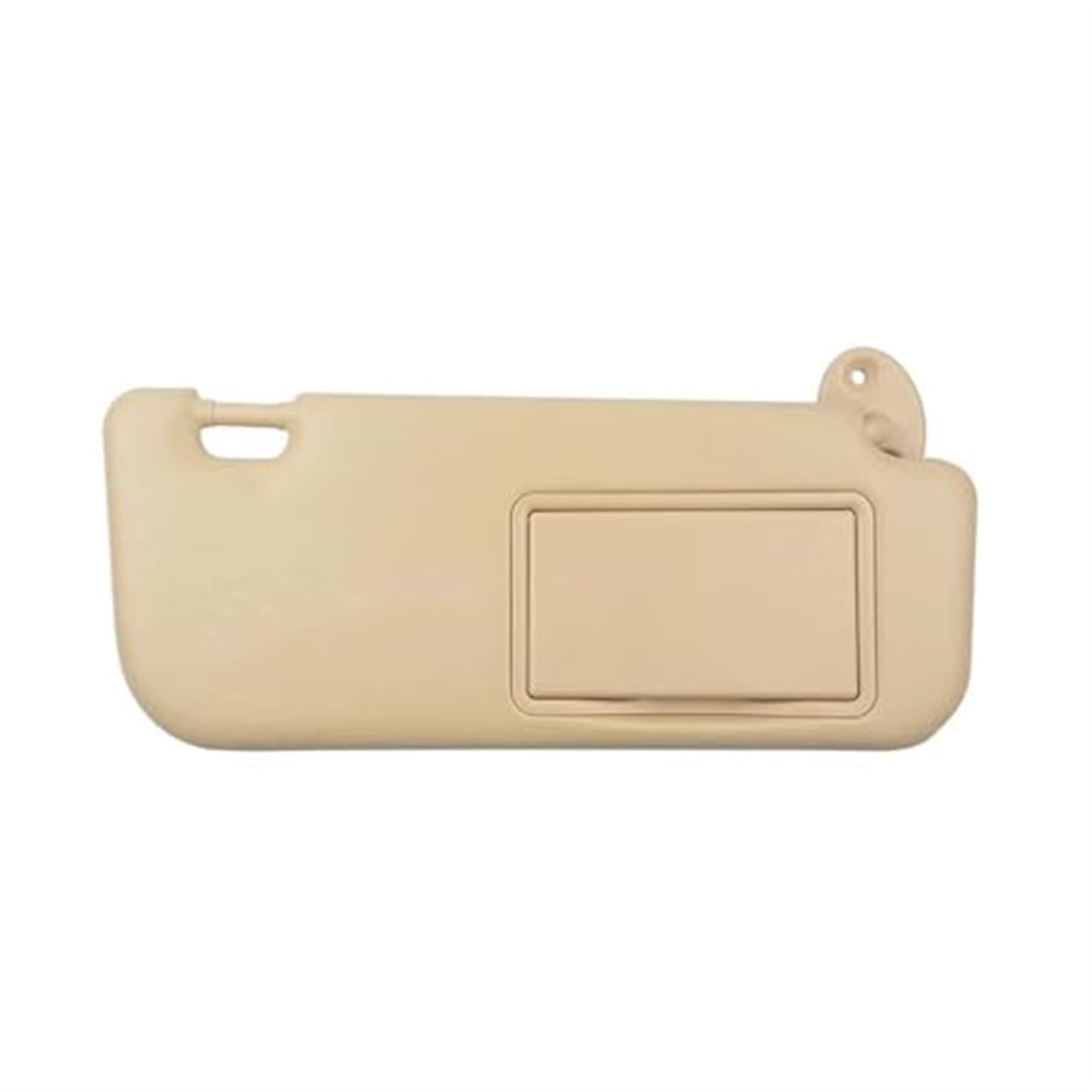 Jodriva Auto Vorne Links Rechts Sonnenblende Panel Sonnenblende Mit Make-Up Spiegel Ersatz, for Toyota, for Corolla, for E160, for E170 2014-2017 Auto-Sonnenblendenbrett(Beige Right) von Jodriva
