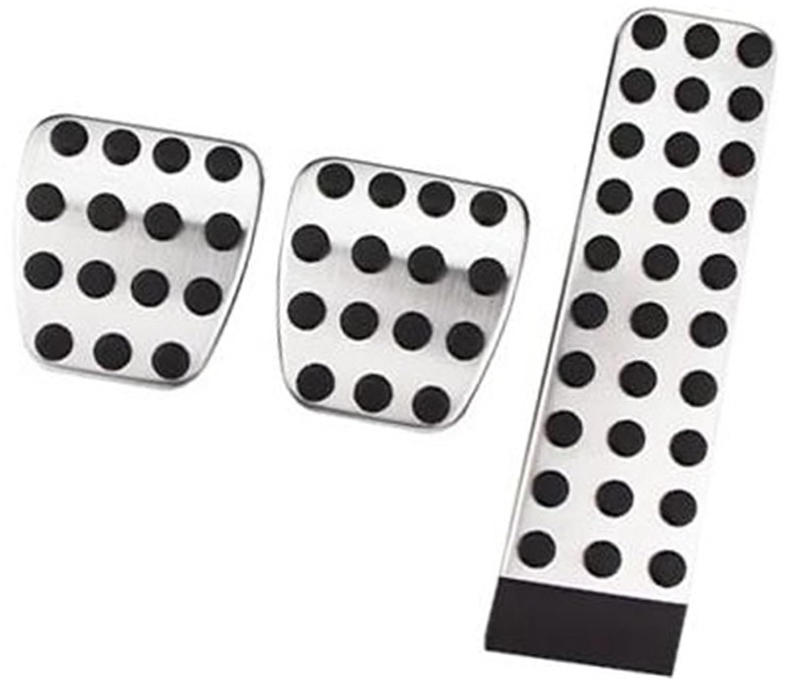 Jodriva Autopedalabdeckung, for Mercedes-Benz, W124 W202 W203 W140 W208 W210 W211 W220 R170 R171 R-Klasse Zubehör Bremsabdeckungspolster Auto-Pedalpolster-Abdeckung(Black MT Pedal) von Jodriva