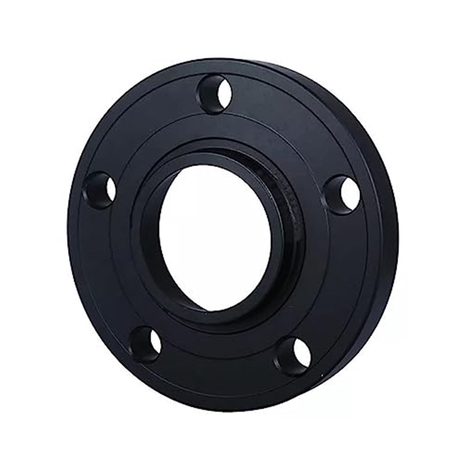 Jodriva Autoraddichtung, 2 Stück Aluminium-Spurverbreiterungen, for 5x112 CB 66,6 mm Felgenadapter, geschmiedete Spurverbreiterungen aus Aluminiumlegierung Spurverbreiterungen für Autos(Black 20mm) von Jodriva