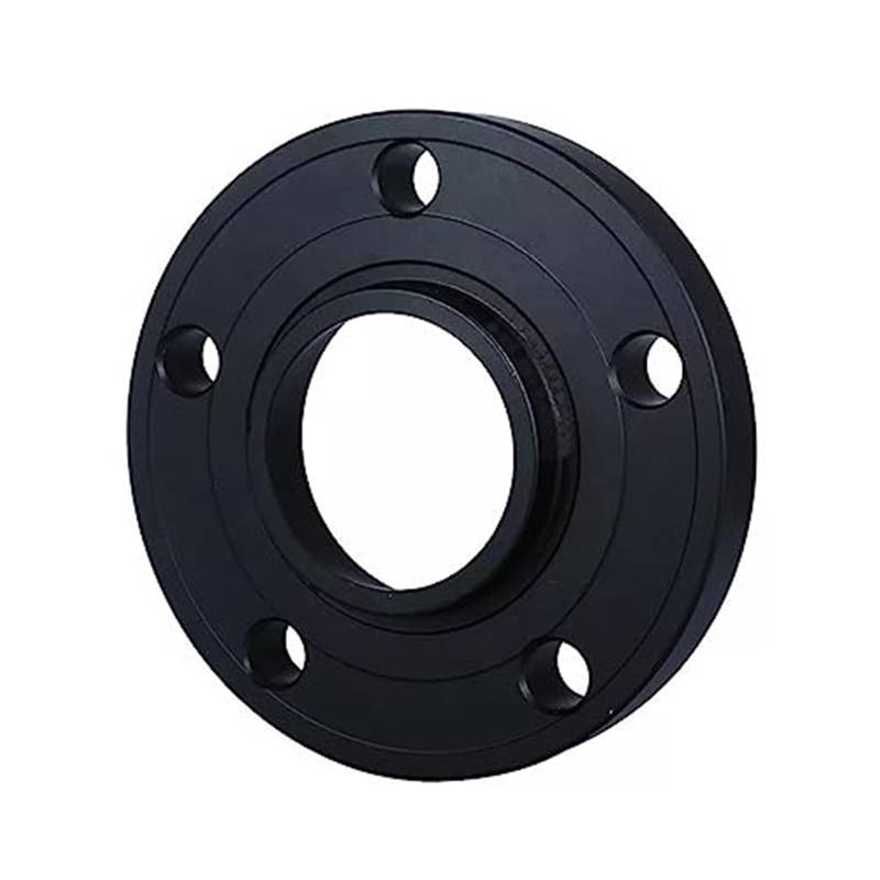 Jodriva Autoraddichtung, 2 Stück Aluminium-Spurverbreiterungen, for 5x112 CB 66,6 mm Felgenadapter, geschmiedete Spurverbreiterungen aus Aluminiumlegierung Spurverbreiterungen für Autos(Black 20mm) von Jodriva