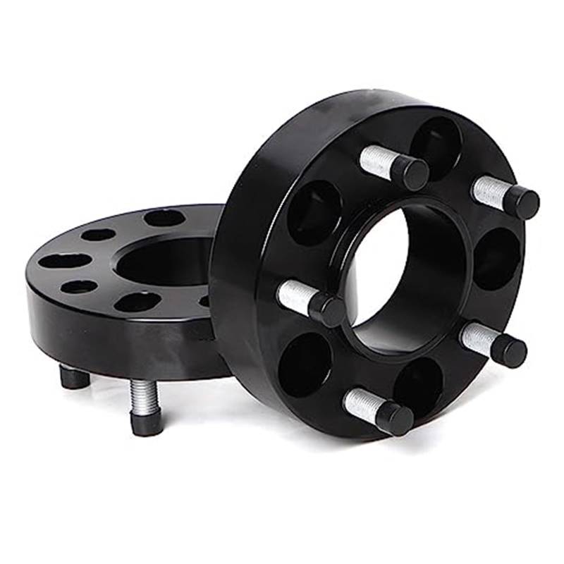 Jodriva Autoraddichtung 2-teilig, for Alfa, for Romeo GT Aluminium-Radabstandshalter PCD 5x98 CB 58,1 mm 15-45 mm M12 * 1,25 Adapter 5 Ösen Passende SUIT-Radabstandshalter Spurverbreiterungen für Auto von Jodriva