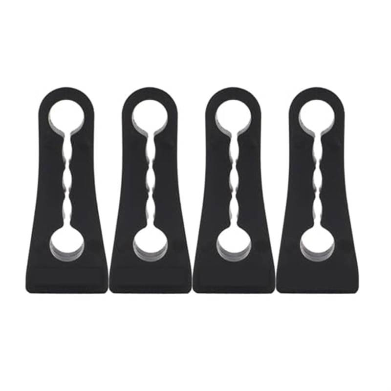 Jodriva Autotürschloss-Schalldämpfer, Dämpferpuffer, for Mitsubishi, Pajero Lancer Outlander ASX, Rasseln, Quietschen, Schalldämmung, Autotür-Stoßdämpfer von Jodriva