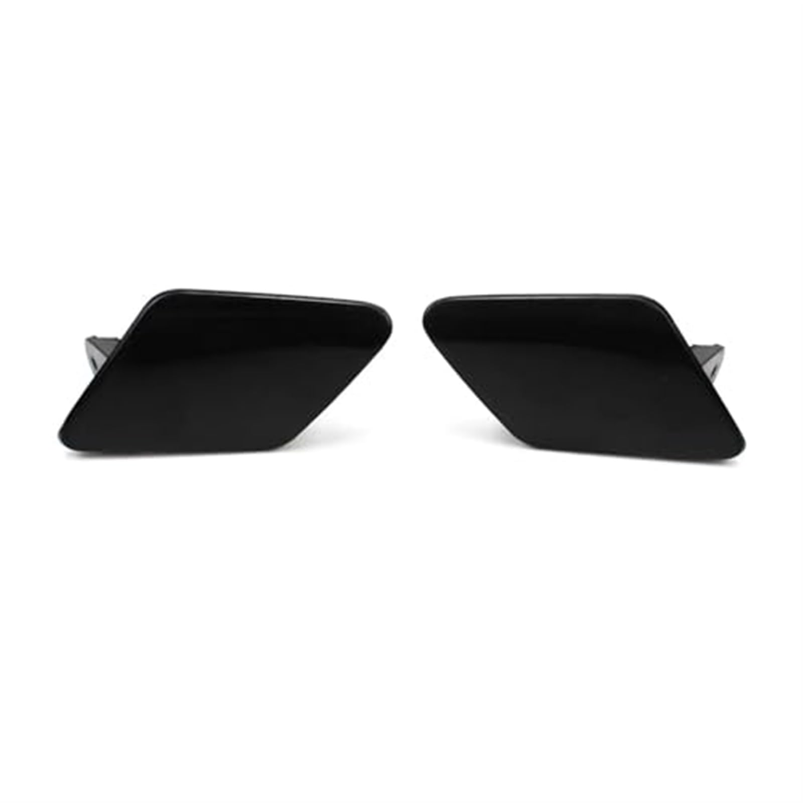 Jodriva Autozubehör Frontstoßstange Scheinwerferwaschdüsen-Abdeckkappe, for, F30 F31 3er 2012-2015 51117293031 51117293032 Scheinwerferwaschabdeckung(Black Pair) von Jodriva