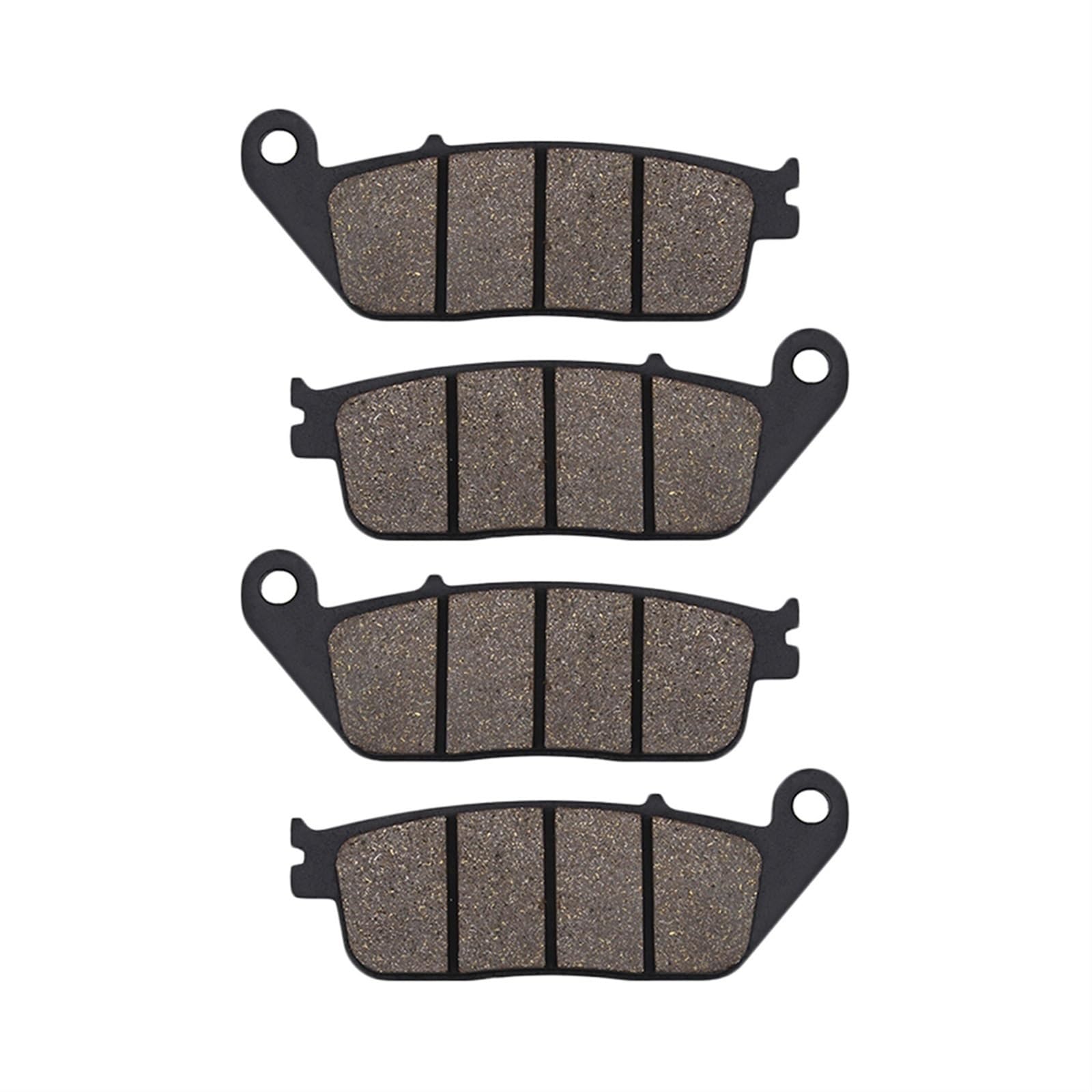 Jodriva Bremsbeläge vorne und hinten, for Triumph, Street Triple 675 Naked 2007-2012 Tiger 800 XC XCA XCX XR XRT XRX 2011-2018 Bremsbeläge vorne und hinten(Front 2 Pairs) von Jodriva