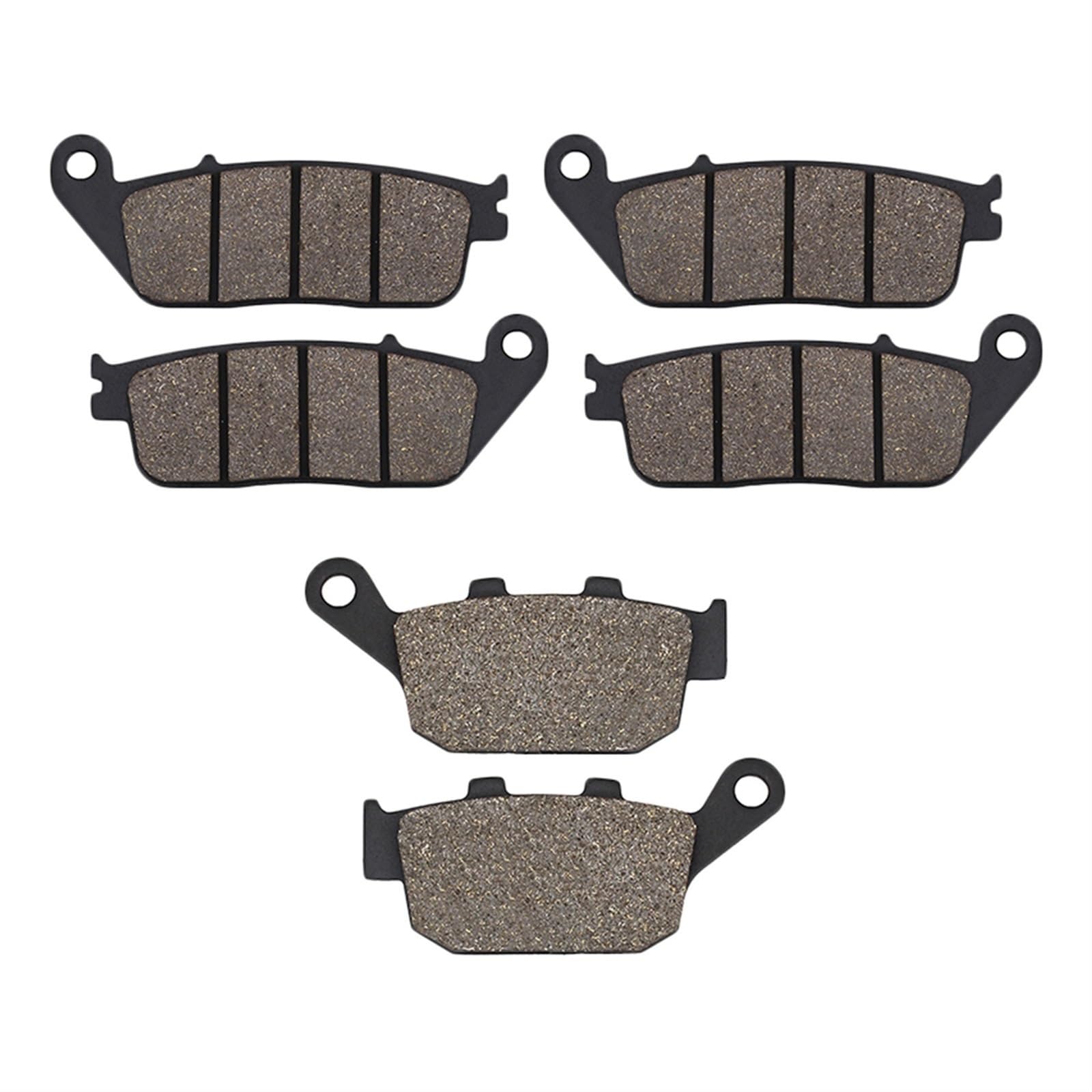 Jodriva Bremsbeläge vorne und hinten, for Triumph, Street Triple 675 Naked 2007-2012 Tiger 800 XC XCA XCX XR XRT XRX 2011-2018 Bremsbeläge vorne und hinten(Front and Rear) von Jodriva