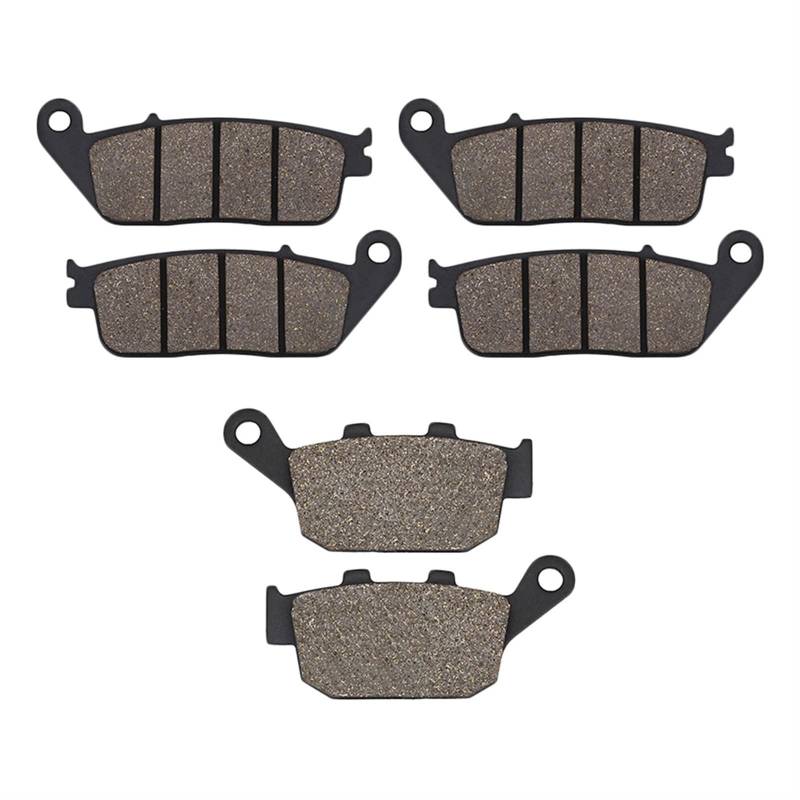 Jodriva Bremsbeläge vorne und hinten, for Triumph, Street Triple 675 Naked 2007-2012 Tiger 800 XC XCA XCX XR XRT XRX 2011-2018 Bremsbeläge vorne und hinten(Front and Rear) von Jodriva
