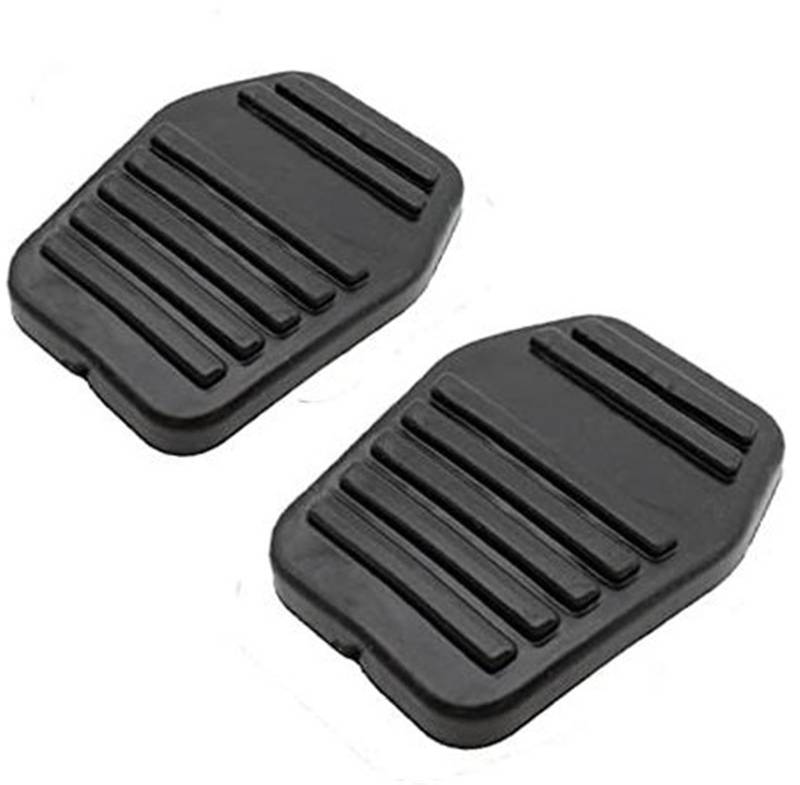 Jodriva Bremse Kupplung Pedal Pad Gummi Abdeckung 1 Paar, for Ford Transit MK6 MK7, for Focus, for Fiesta, Autopedalabdeckung von Jodriva